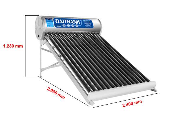 Về sản phẩm máy năng lượng mặt trời Đại Thành 300L Φ58-28 Classic