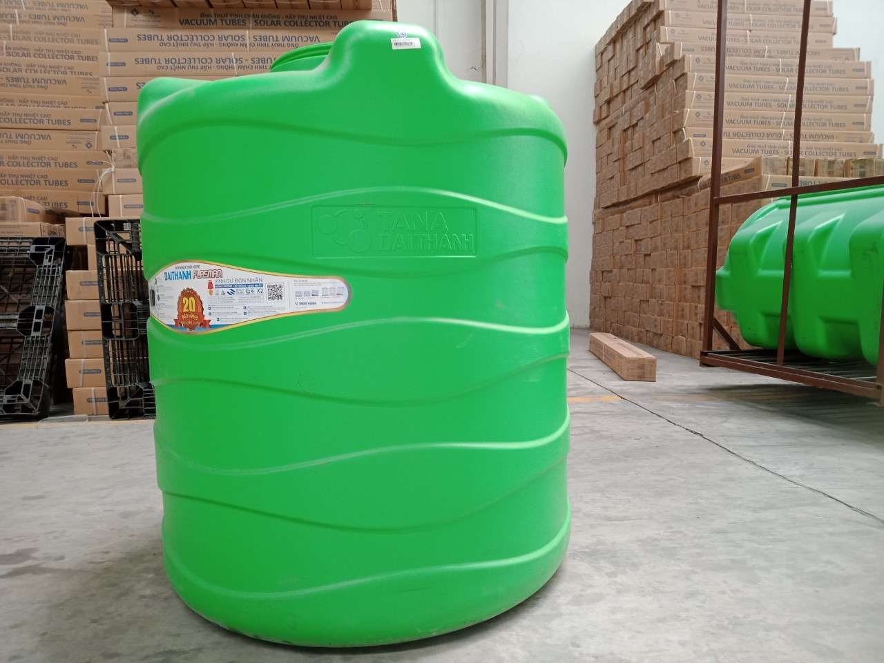 Cấu tạo của sản phẩm Bồn nhựa Đại Thành Plasman 1000L Đứng