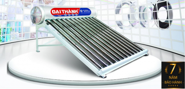 Máy nước nóng năng lượng mặt trời Đại Thành tiết kiệm điện năng