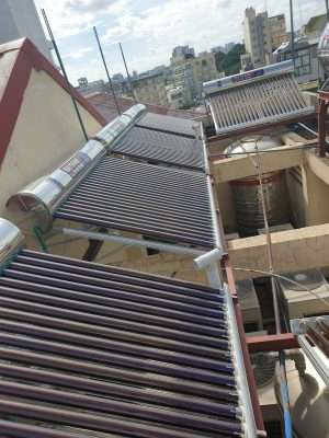 Thiết kế bên ngoài của máy nước nóng năng lượng mặt trời