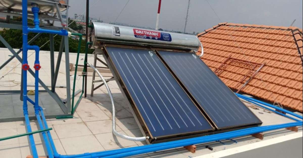 Máy nước nóng năng lượng mặt trời đại thành tại quận Bình Tân chính hãng, giá rẻ