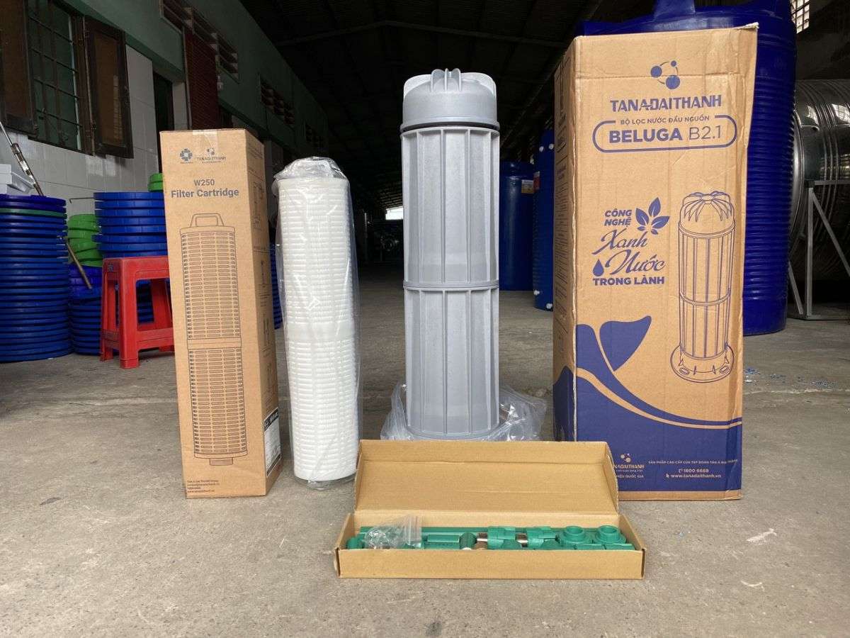 Cấu tạo bộ lọc nước đầu nguồn