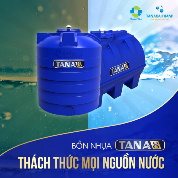Bồn nhựa Tân Á 8 2000L