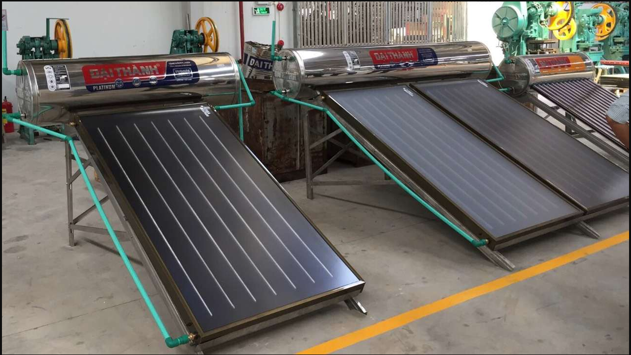 Ưu điểm của máy nước nóng năng lượng mặt trời Đại Thành