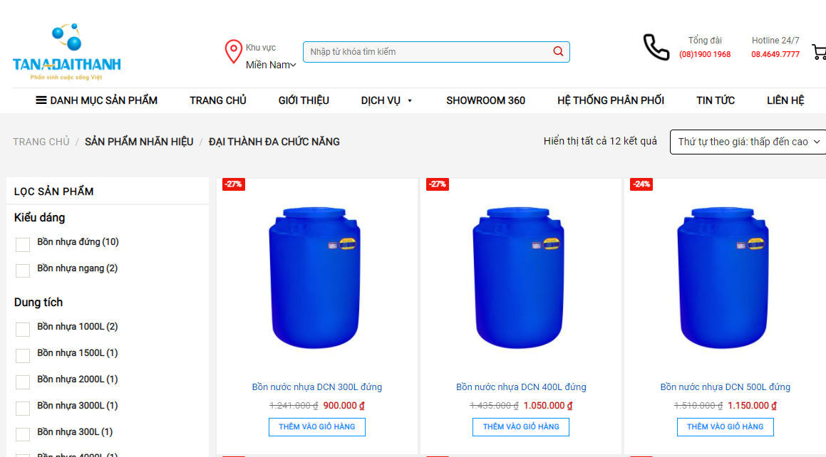 Để có giá tốt khi mua bồn nhựa Tân Á Đại Thành, hãy lưu ý chọn đại lý