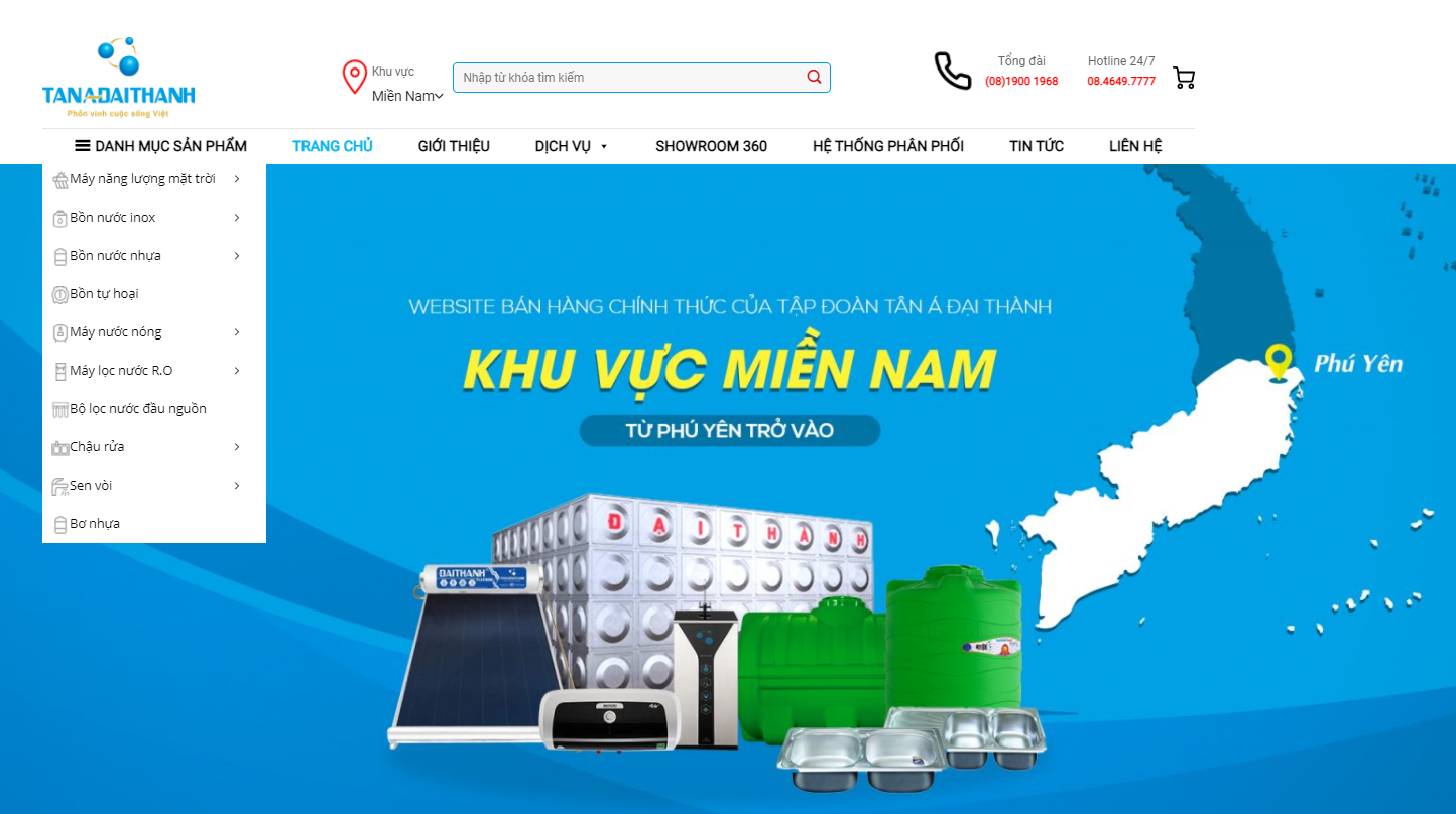 Nơi báo giá bồn nhựa Tân Á Đại Thành tốt nhất quận 12