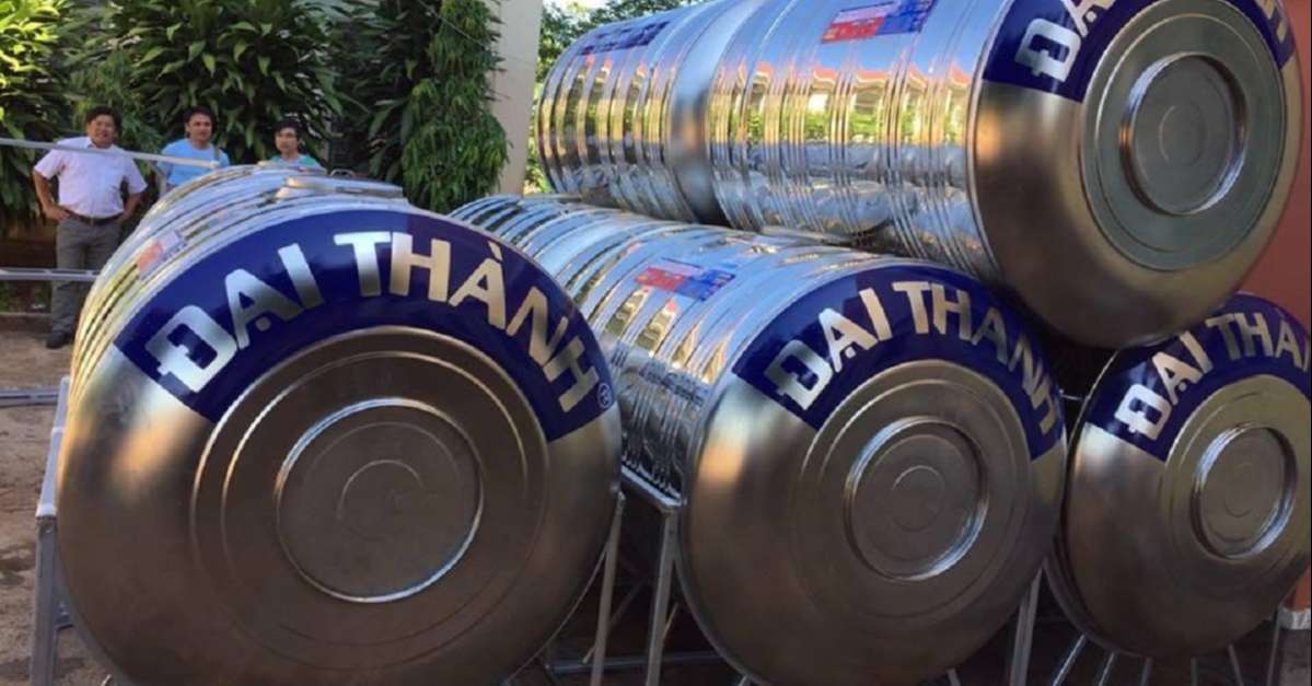 Mua tại đại lý bồn nước inox Đại Thành tại Quận Phú Nhuận có sợ bị mua hớ