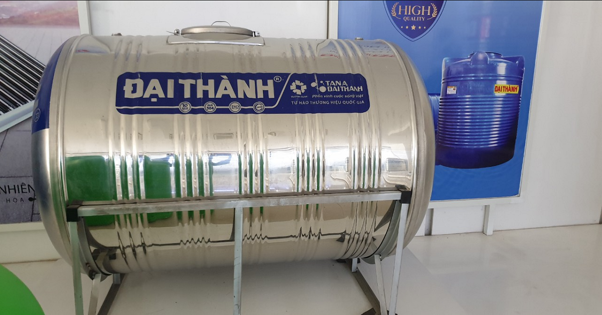 Trải nghiệm mua sắm ở đại lý bồn nước inox đại thành tại Quận Tân Bình