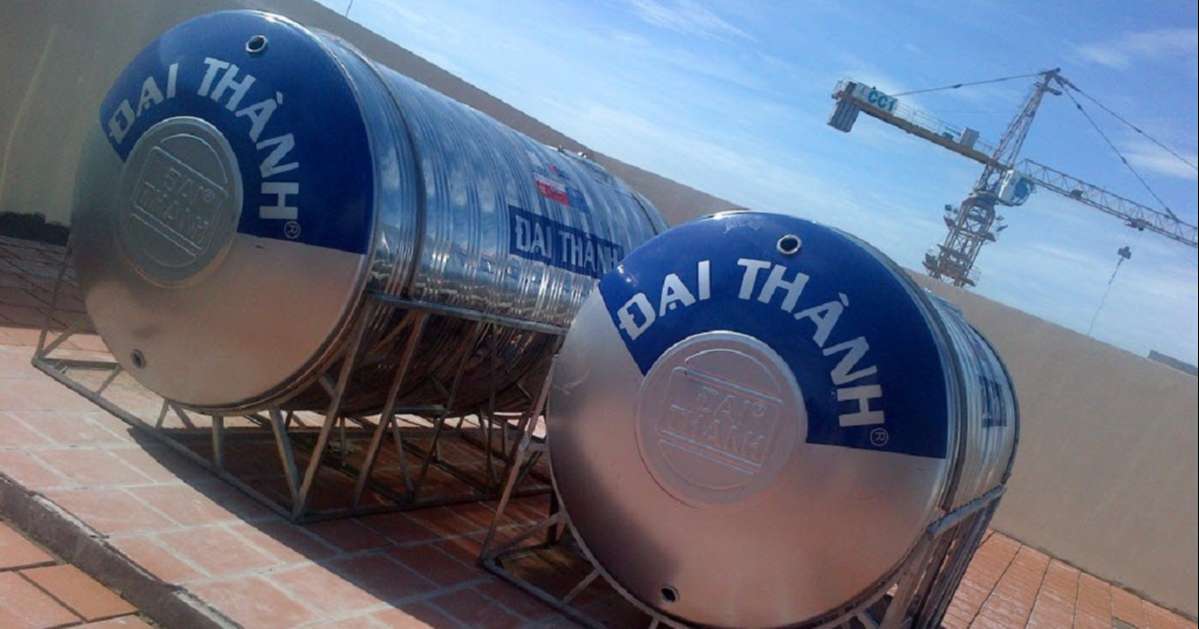 Mua hàng tại đại lý bồn nước inox Đại Thành tại huyện Củ Chi rẻ hơn được bao nhiêu?