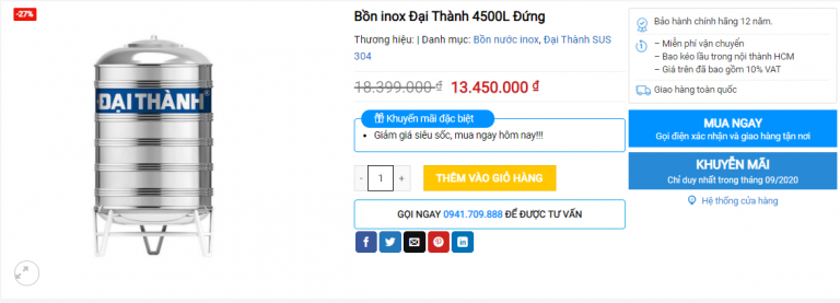Mua tại đại lý được nhận ưu đãi và chiết khấu tốt