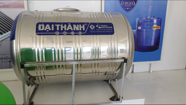 Bồn inox Đại Thành 3000L ngang
