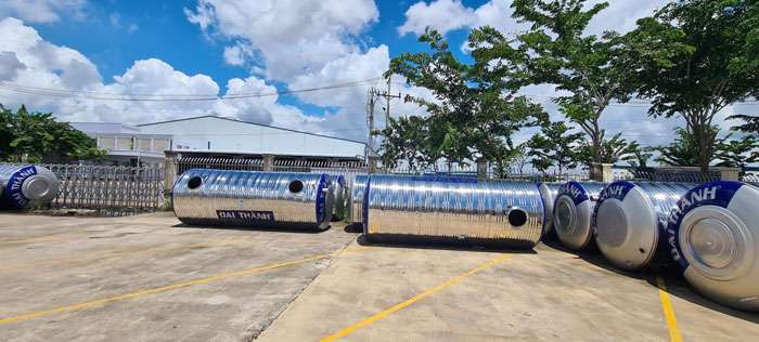Cung cấp bồn nước inox Tân Á Đại Thành Cà Mau chính hãng