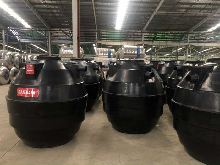 Hướng dẫn cách lắp đặt bồn tự hoại Tân Á Đại Thành